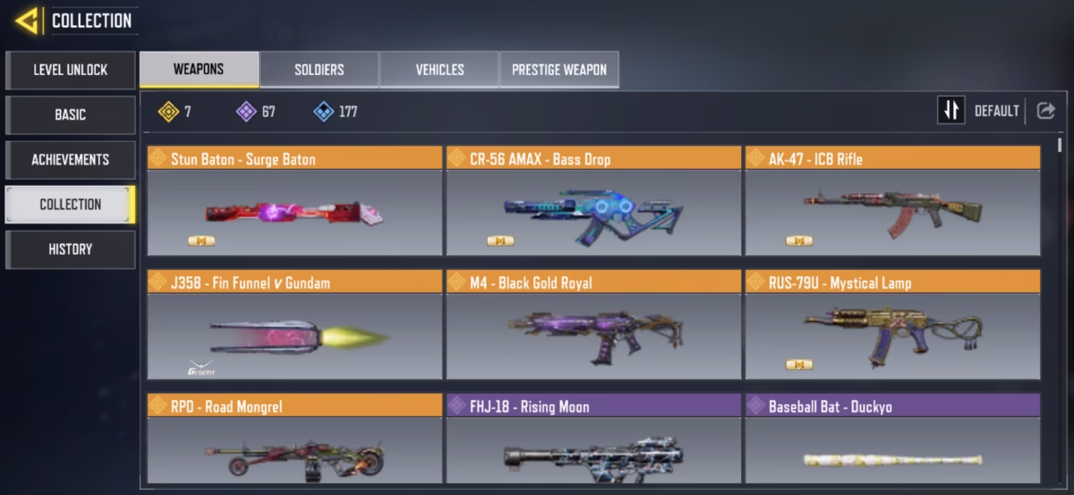 اکانت کالاف دیوتی موبایل کد 1606 - تصویر 2