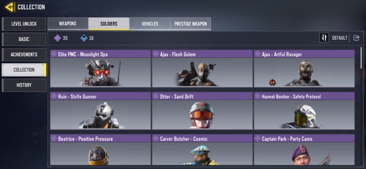 اکانت کالاف دیوتی موبایل کد 1606 - تصویر 3