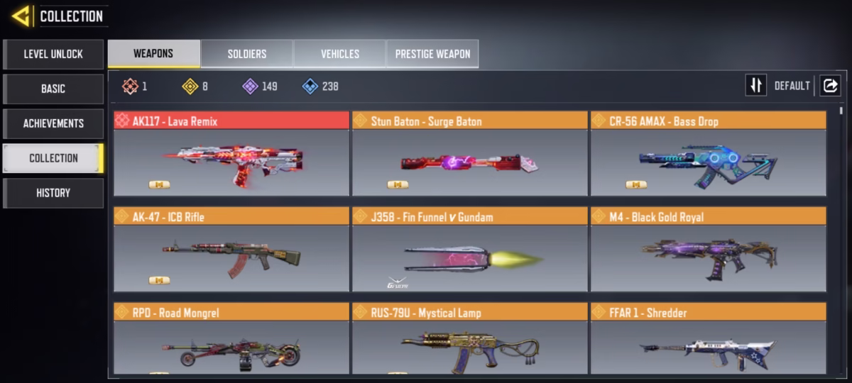 اکانت کالاف دیوتی موبایل کد 1638 - تصویر 2