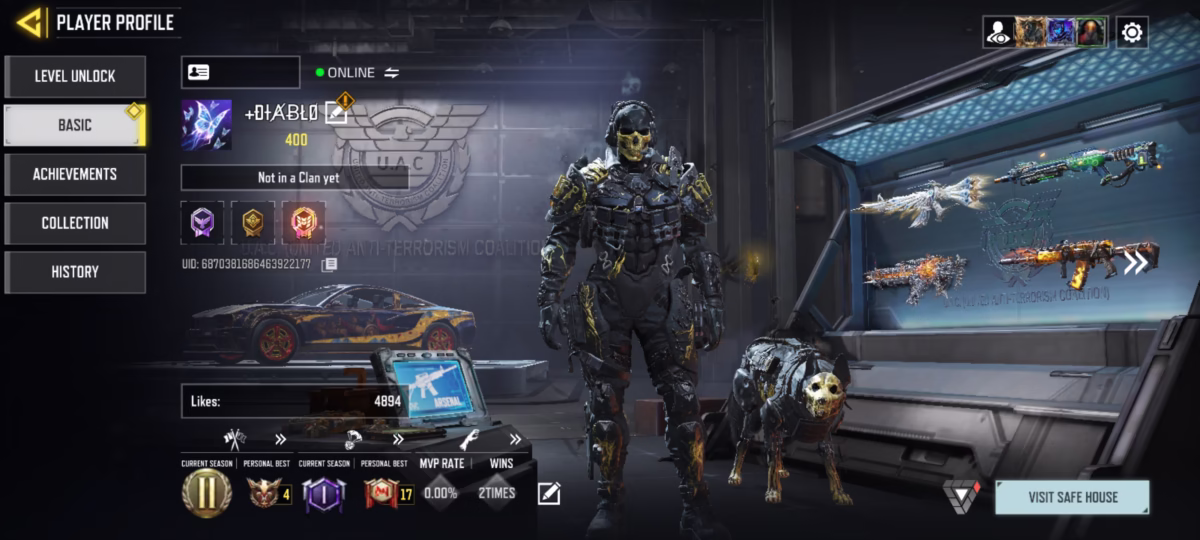 اکانت کالاف دیوتی موبایل کد 1747 - تصویر 4