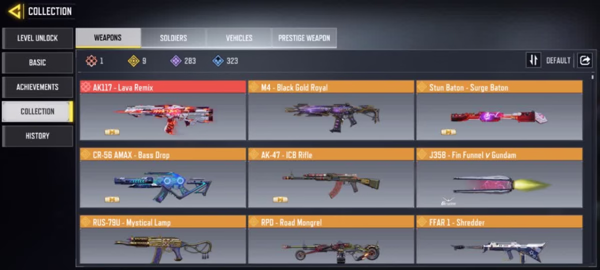 اکانت کالاف دیوتی موبایل کد 1745 - تصویر 2