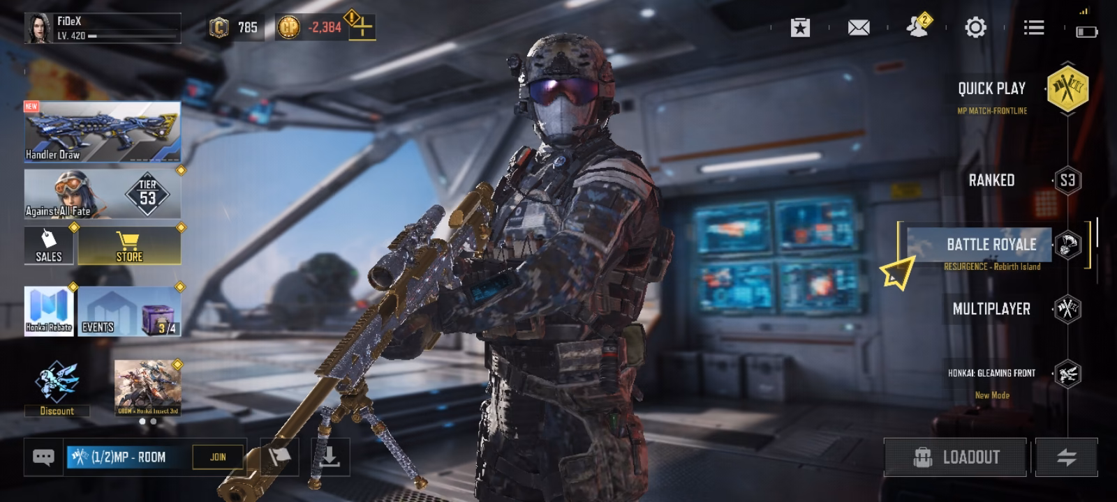 Screenshot_۲۰۲۶-۱۰-۰۱-۱۹-۳۰-۲۶-۳۱۴_com.activision.callofduty.shooter اکانت کالاف دیوتی موبایل کد 1911 - تصویر 1